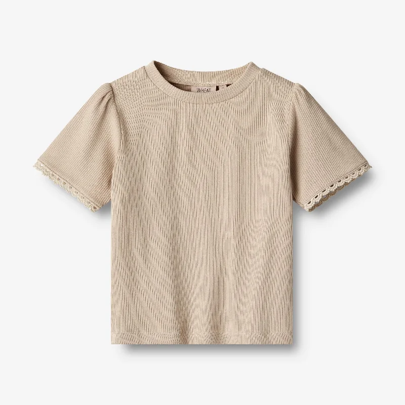 T-Shirt S/S Iris - feather gray