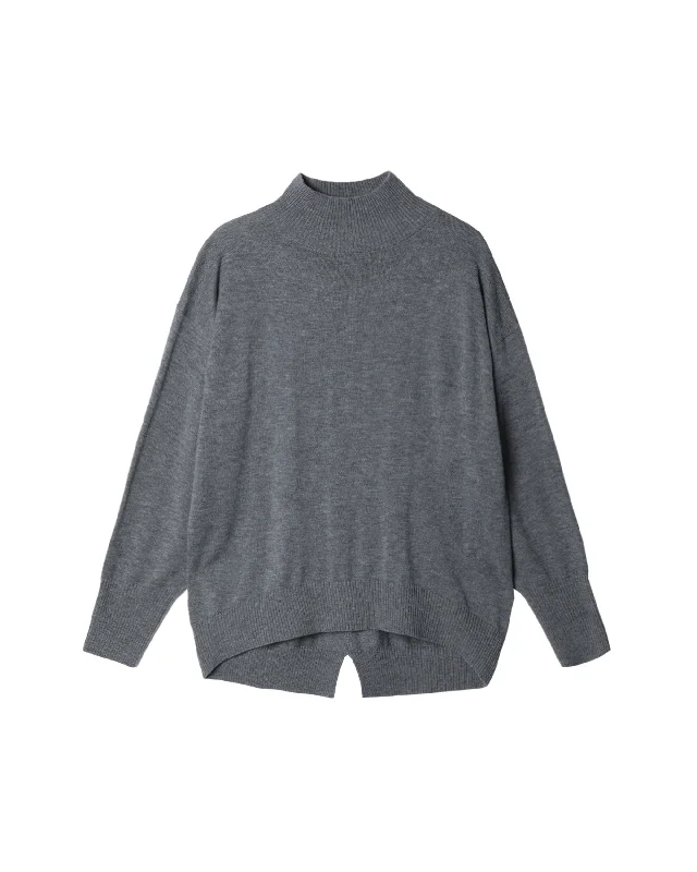 Poly Wool Mix Spring Knit Top