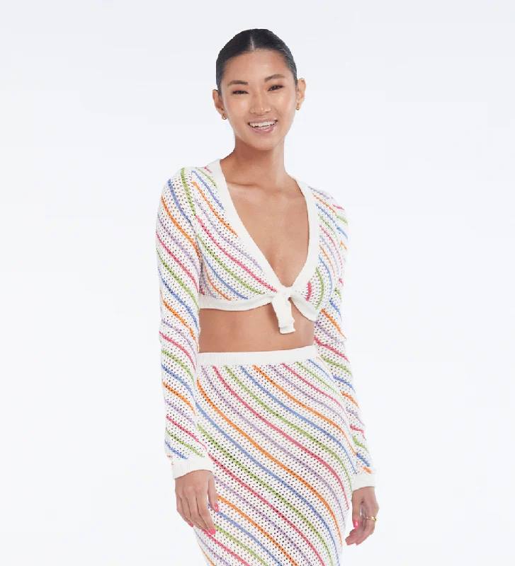 Bruna Stripes Knitted Top